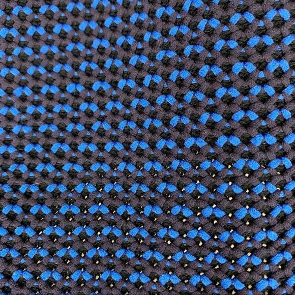 Derek Lam Mock Turtleneck Sweater Tank Blue/Black - Picture 7 of 14